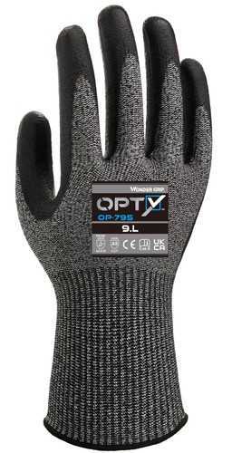 12x Wonder Grip OP-795 OPTY PU Palm Coated 13 Guage Cut Resistant Durable Gloves - Picture 2 of 3
