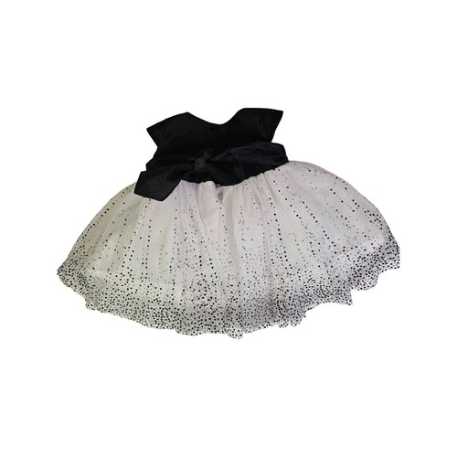 Marmellata Formal Baby Girl's Sleeveless Sparkly Dress, Size 9M Wedding Tutu - Picture 5 of 7
