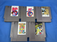 Wayne Gretzky Hockey White Uniform NES Nintendo Bases Loaded & 3 More Free Ship