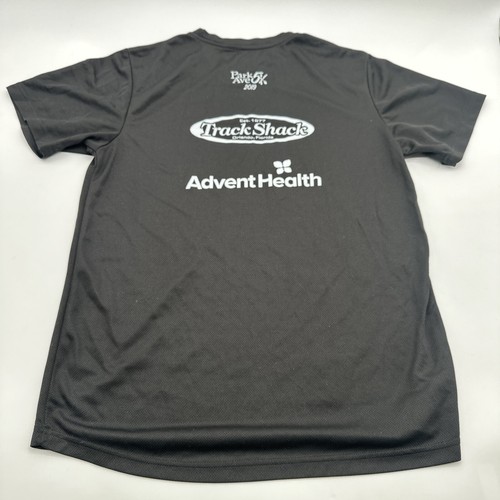 Green layer Park Ave 5 Advent Health T-Shirt Men M Graphic Print Black ..#18140 - Picture 6 of 8