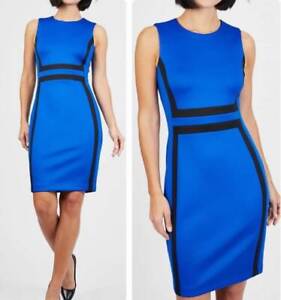 calvin klein block dress