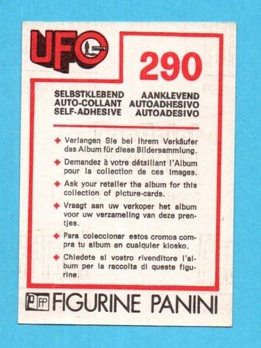 UFO SHADO - PANINI 1973 - FIGUR zur Auswahl (AB 11 - STICKER at choice - NEU - Bild 301 von 417