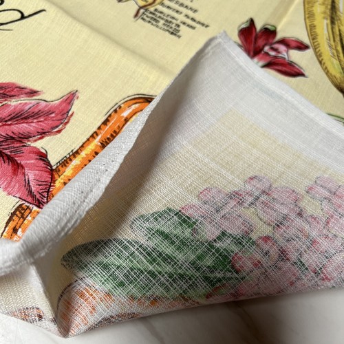 Tablecloth 88 x 92cm Retro Souvenir Cloth Australia Tropical Queensland Vintage - Imagen 9 de 15