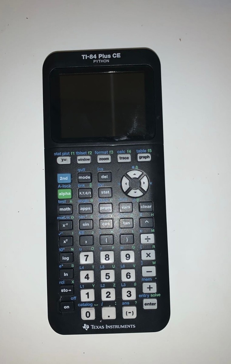 Texas Instruments TI-84 Plus CE Graphing Calculator Python Edition