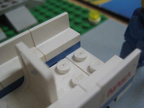 *Incomplete* LEGO 1682 Space Shuttle & Instructions *Missing 2 Blue Seats* 1990 - Afbeelding 3 van 24