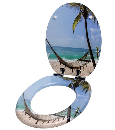 WC SITZ TOILETTENDECKEL KLODECKEL DECKEL KLOBRILLE TOILETTENSITZ BLUMEN MOTIVE - Bild 67 von 105