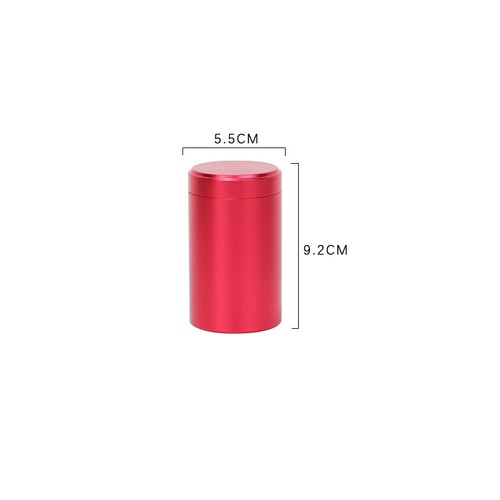 Teebehälter Alum Aufbewahrung Flasche Versiegelt Metall Dosen Gläser 8 Farben - Picture 24 of 31