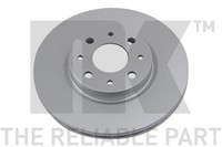 2X Nk Bremsscheibe 319921 FüR Alfa Romeo Fiat Lancia