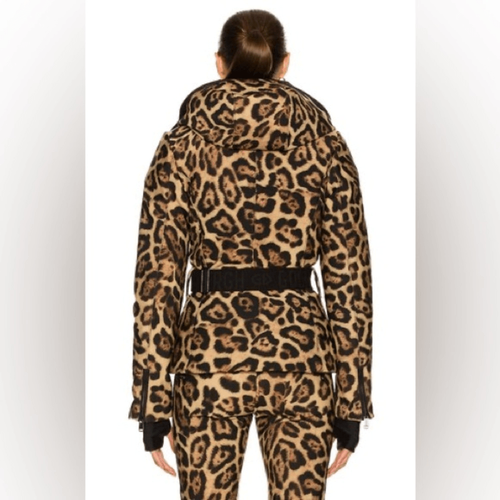 Goldbergh Fierce Leopard Print Skijacke US 6 wasserdicht Roar Jaguar - Bild 12 von 13