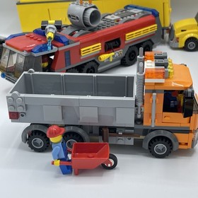 LEGO City Construction Lot (60060 60061 60018 60056 60059 60017 3221 4434) Read