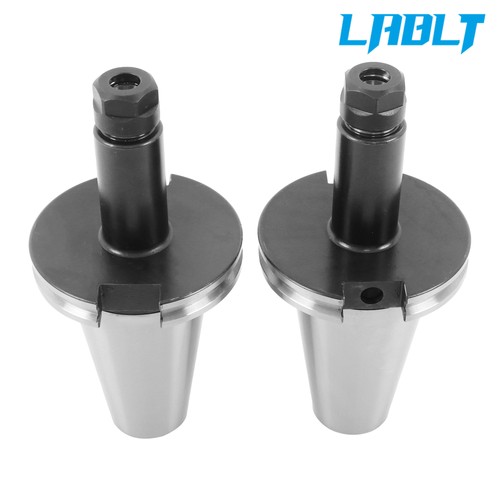 LABLT 2 mandrini CAT50-ER16 V-FLANGE mandrino a pinza lunghezza 4" calibro portautensili set - Foto 5 di 12