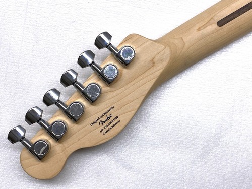 Guitarra Eléctrica Original Fender Squier TELE NECK con TECLAS DE AFINACIÓN Maple Telecaster - Imagen 2 de 13