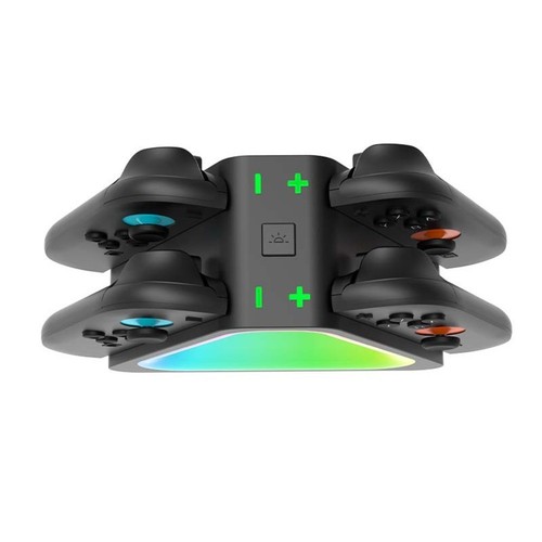 RGB Light Magnetic Wall Mount Charger for JoyCon2 Controller with Fast Charge - Picture 11 of 12