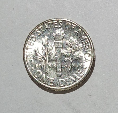 1957 Roosevelt Dime Gem Stempelglanz - Bild 2 von 2
