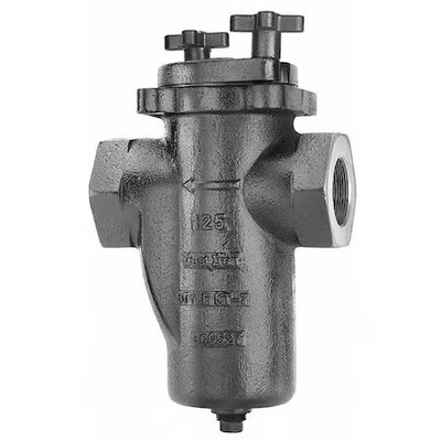 Keckley 11Ths-Ci062p34-Boki-Kt7 Basket Strainer, 1'' Pipe, Threaded, Cast Iron,