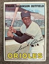 1967 TOPPS #100 FRANK ROBINSON BALTIMORE ORIOLES