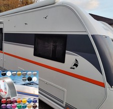 (2,45€/m) Zierstreifen Seitenstreifen Folie 120 Farben Glanz/Matt 10m x 60-120mm