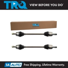 TRQ Front CV Axle Shaft Set For 2014 Subaru Forester 2010-2014 Legacy Outback