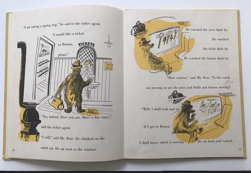 Mr. Bear Goes To Boston by Marion Flood French. H/C w/ D/J 1st Ed 1st Print 1955 - Picture 14 of 17