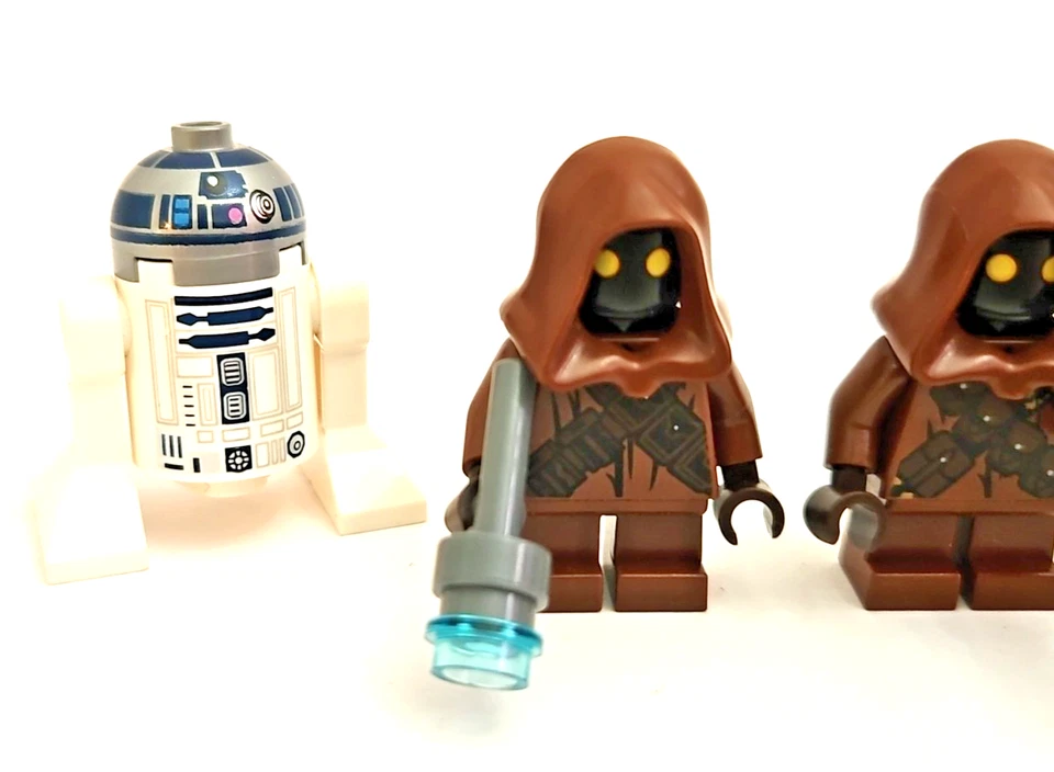 Lego Star Wars Lote de Minifiguras - 4 Figuras Jawa C-3PO R2-D2 75136 Droid Escape Foto 3 de 4