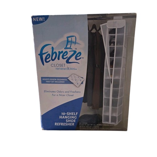Febreze Schrank erneuerbar Regal hängend Schuh Auffrischer eingestellt - Bild 2 von 8