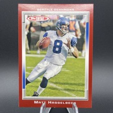 2006 Topps Total Total Red Matt Hasselbeck #209 Seattle Seahawks