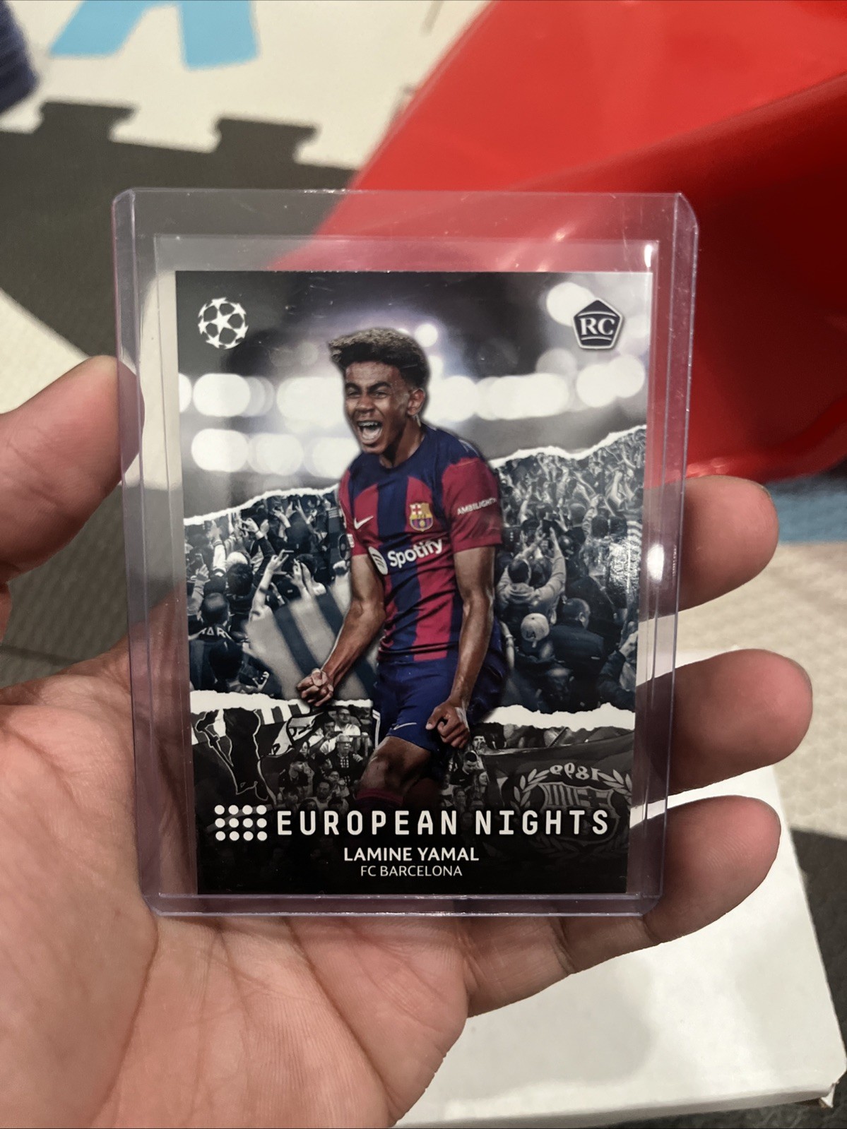 Lamine Yamal 2023-24 Topps UEFA Club Competition European Nights RC #EN-10