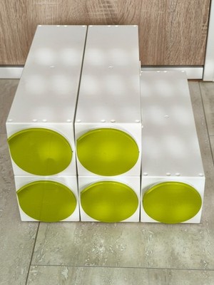 Koziol Tassimo Kapselhalter weiß grün 5 Stück