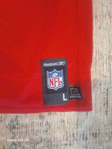 VINTAGE REEBOK NFL KANSAS CITY CHIEFS QB #10 TRENT GRÜN TRIKOT Größe Large MANGEL - Bild 4 von 6