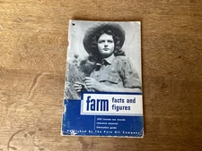 Pure Oil Co. 1952 Book Farm Facts & Figures 80 Page Softcover