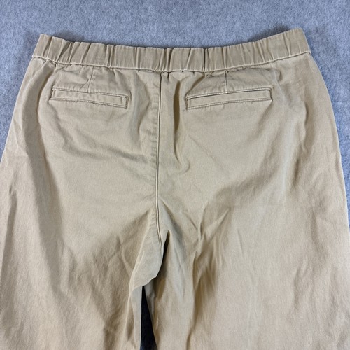 Pantalón chino al tobillo Lands End para mujer talla 10P caqui - Imagen 8 de 8