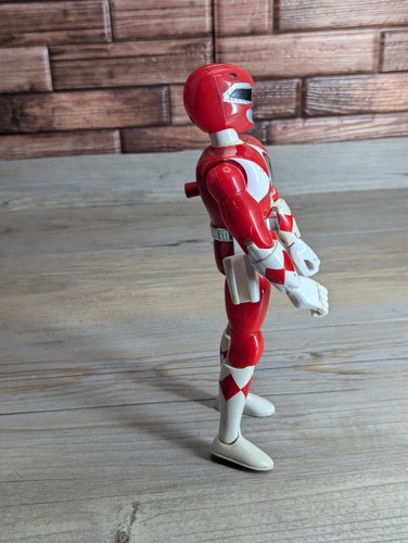Mighty Morphin Power Rangers 8" Karate Kickin Red & Black Figures Bandai 1994 - Picture 4 of 15