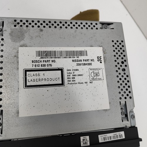 Nissan X-Trail T31 Music Navi CD Radio Player Head Unit 25915-BH30E 2.0 29982037 - Bild 8 von 9