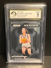 2024 Panini Prizm Draft Picks Caitlin Clark #14 RC Rookie New Recruits