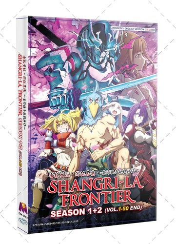 Shangri-la Frontier - Complete Boxxset (Season 1-2) Anime DVD with English Dub - Picture 3 of 4