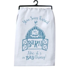 Kay Dee Designs R3814 Barn Flour Sack Towel