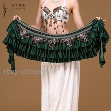 Belly Dancing Belt Belly Dance Coins Hip Scarf Belly Dance Belt Dance Tribal