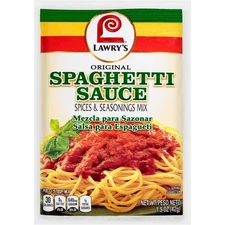 Lawry'S Original Spaghetti Sauce Spices & Seasonings Mix 1.5 Oz Pack of 12
