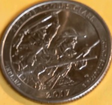 George Rogers Clark 2017 D National Park Quarter