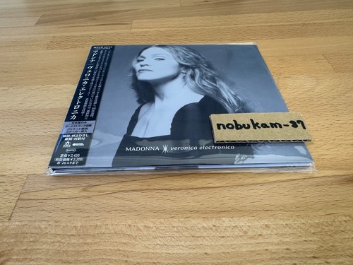 MADONNA VERONICA ELECTRONICA CD Japan Limited Bonus Track w/sticker + Postcard - Picture 8 of 9
