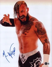 Mecha Wolf Mr. 450 Signed 11x14 Photo BAS COA WWC NXT NWA Lucha Libre AAA Auto A