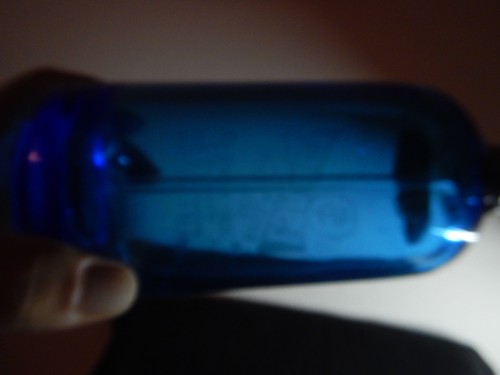 Vintage peacock blue Good Health Seltzer Bottle M Federer home st Bronx New York - Picture 12 of 16