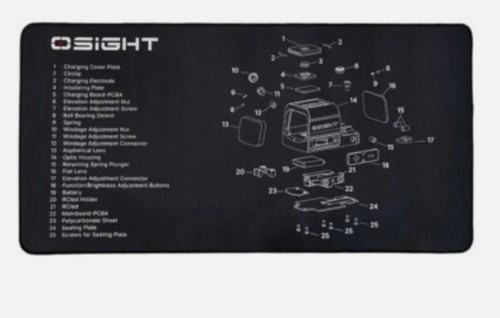 Alfombrilla de ratón Olight / Osight - Alfombrilla de trabajo - ¡Nuevo botín! - Imagen 4 de 4