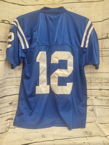 Reebok Onefield Andrew Luck Superbowl Trikot Gr. L blau Indianapolis Colts NFL - Bild 6 von 9