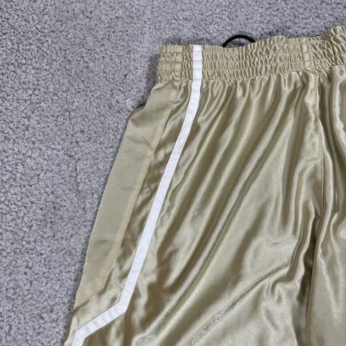 Nike Shorts Herren Large Gold Basketball Silky Dazzle Shiny Y2K Swoosh Vintage - Bild 12 von 15