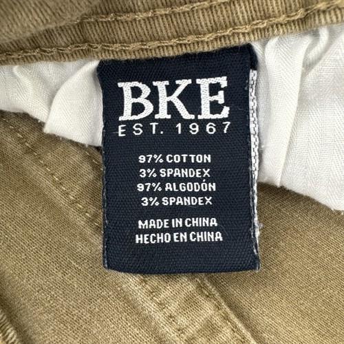 BKE Buckle Jake Straight Leg Herren Jeans Beige Khaki Denim Hose Stretch Gr. 29x34 - Bild 17 von 18