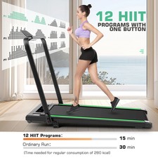 12 Programs Treadmill Machine, Under Desk Tre...
