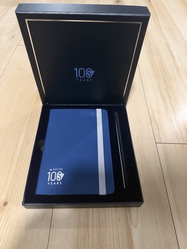 Delta Air Lines 100 Year Anniversary Journal w/ Ink Pen! | eBay