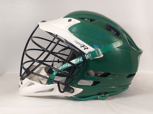 Casco de Lacrosse Cascade CPX-R OSFM 21.5" a 24" VERDE/BLANCO Hecho en EE. UU. - Imagen 9 de 13
