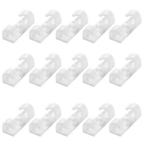 `40Pcs Finisher Draht Klemmen Selbst Klebe Kabel Veranstalter Kabel Halter D - Photo 7/15